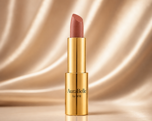 Creamy Satin Lipstick/ Warm Rose-Brown Nude
