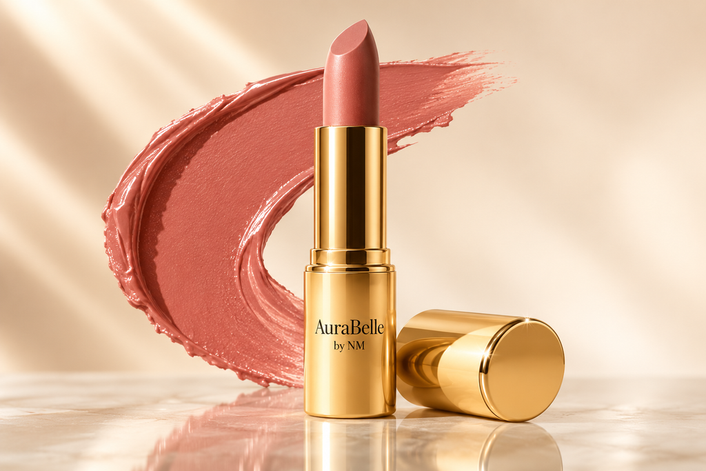 Creamy Satin Lipstick/ Warm Rose-Brown Nude