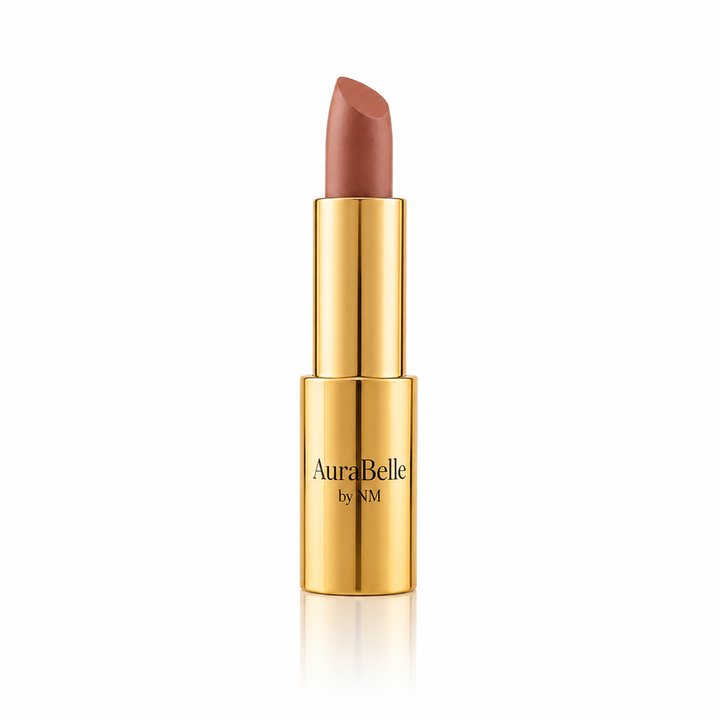 Creamy Satin Lipstick/ Warm Rose-Brown Nude